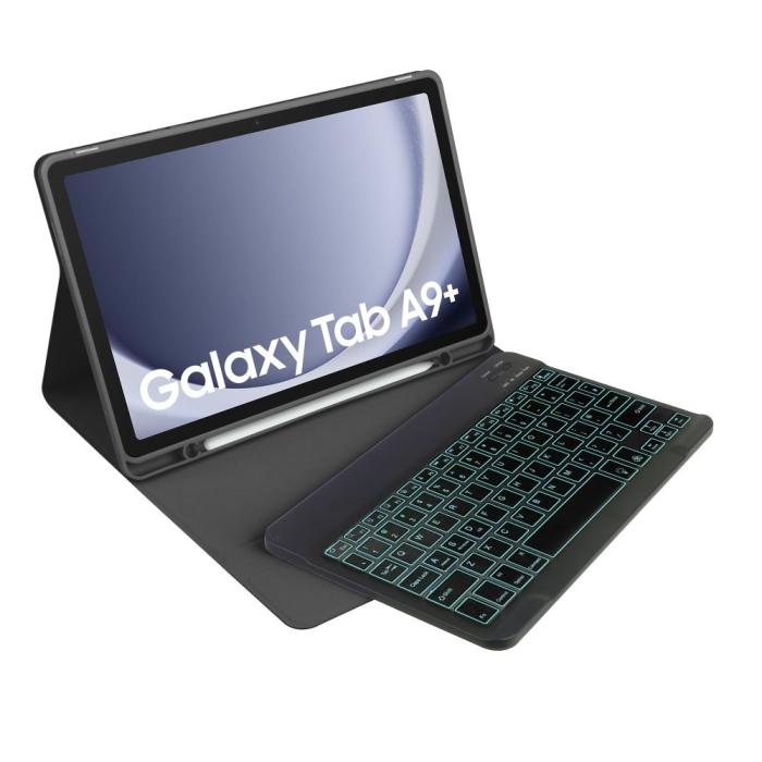 Bild 4, Tech-Protect Galaxy Tab A9 Plus Fodral SC Tangentbord Svart