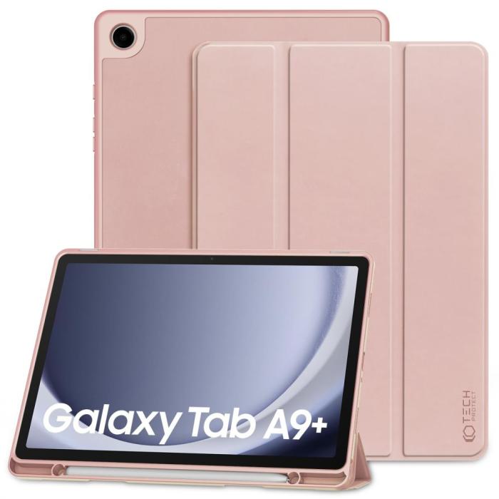 Bild 1, Tech-Protect Galaxy Tab A9 Plus Fodral SmartCase Pennhållare