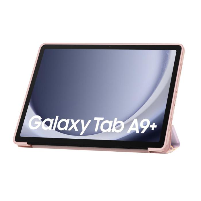 Bild 3, Tech-Protect Galaxy Tab A9 Plus Fodral SmartCase Marble