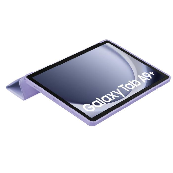 Bild 2, Tech-Protect Galaxy Tab A9 Plus Fodral SmartCase Violet