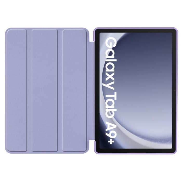 Bild 5, Tech-Protect Galaxy Tab A9 Plus Fodral SmartCase Violet