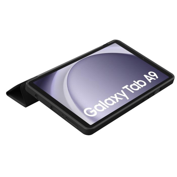 Bild 2, Tech-Protect Galaxy Tab A9 Fodral SmartCase Svart