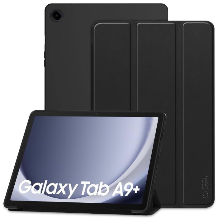 Bild 1, Tech-Protect Galaxy Tab A9 Plus Fodral SmartCase Svart