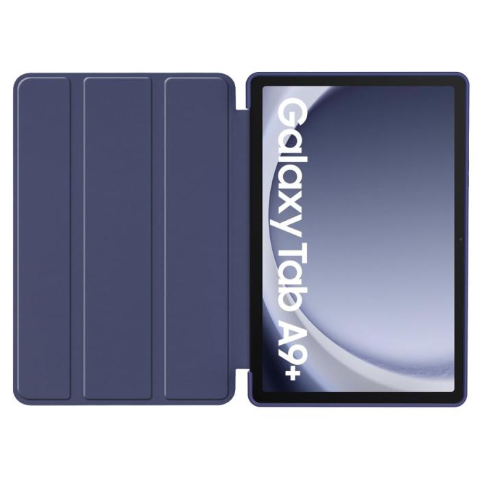 Bild 5, Tech-Protect Galaxy Tab A9 Plus Fodral SmartCase Navy