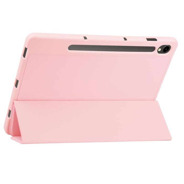 Bild 3, Tech-Protect Galaxy Tab S9 FE Fodral SmartCase Pennhållare Rosa