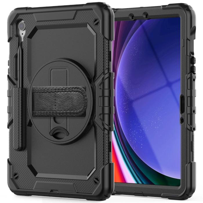 Bild 2, Tech-Protect Galaxy Tab S9 FE Skal Solid360 Svart