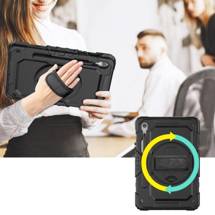 Bild 3, Tech-Protect Galaxy Tab S9 FE Skal Solid360 Svart