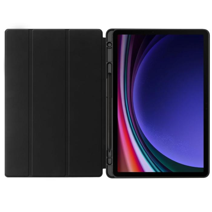 Bild 2, Tech-Protect Galaxy Tab S9 FE Fodral SmartCase Pennhållare Svart