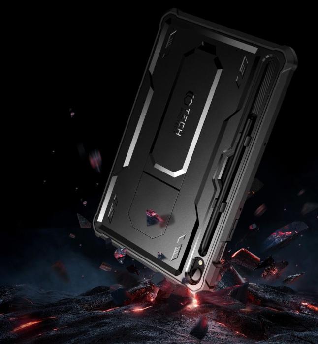 Bild 2, Tech-Protect Galaxy Tab S10 FE / Tab S9 Skal Kevlar Pro Svart