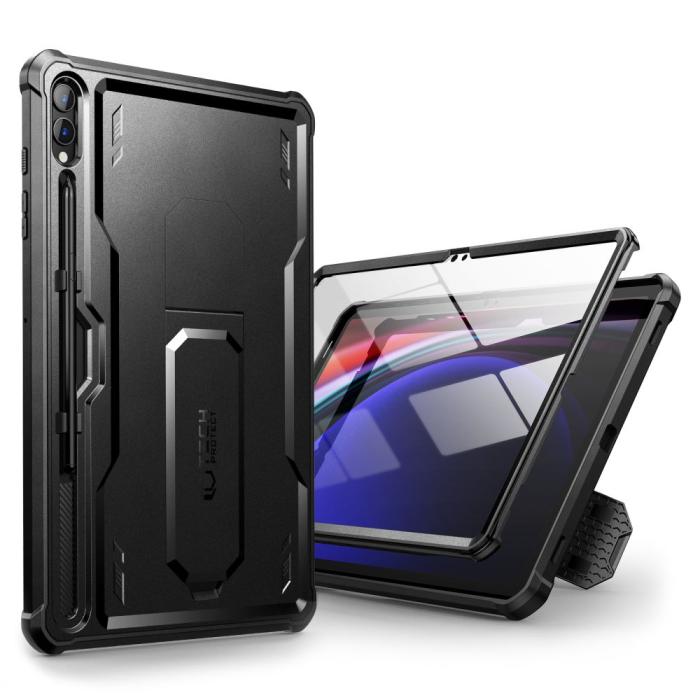 Bild 1, Tech-Protect Galaxy Tab S9 Plus Skal Kevlar Pro Svart