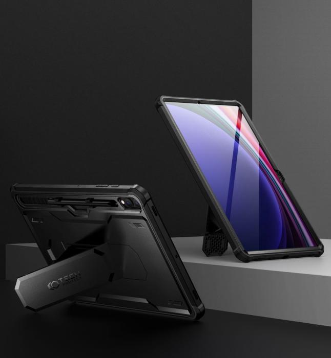 Bild 5, Tech-Protect Galaxy Tab S9 Plus Skal Kevlar Pro Svart
