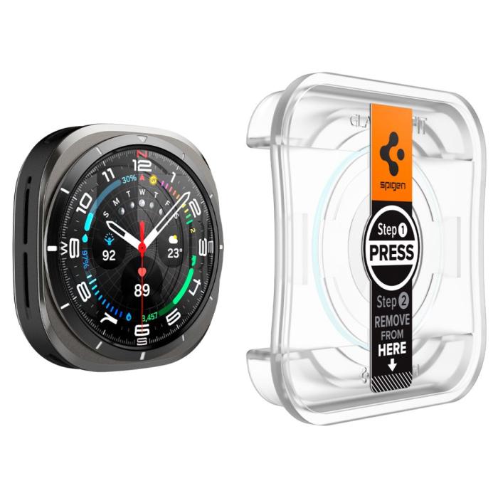 Bild 3, Spigen Galaxy Watch Ultra (2025) / 47 mm 2-PACK Skärmskydd 