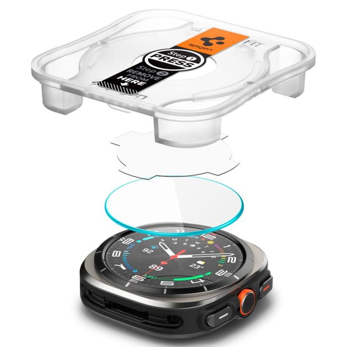 Bild 5, Spigen Galaxy Watch Ultra (2025) / 47 mm 2-PACK Skärmskydd 