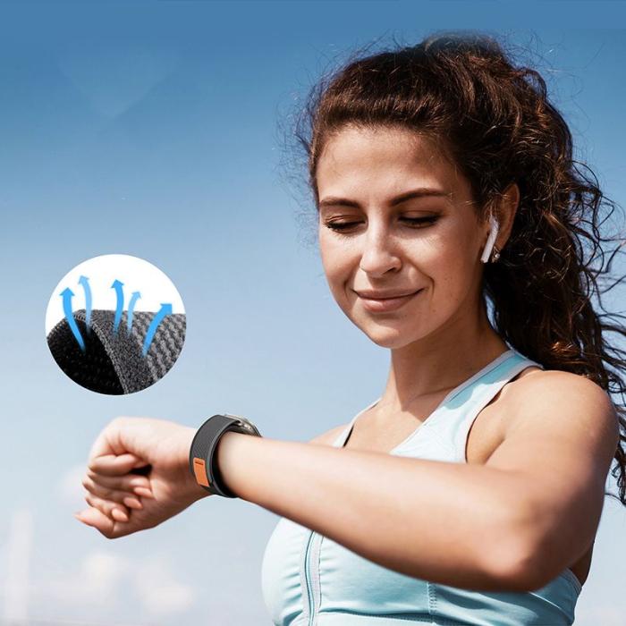 Bild 3, Tech-Protect Galaxy Watch 4/5/5 Pro/6/7/FE Armband Nylon