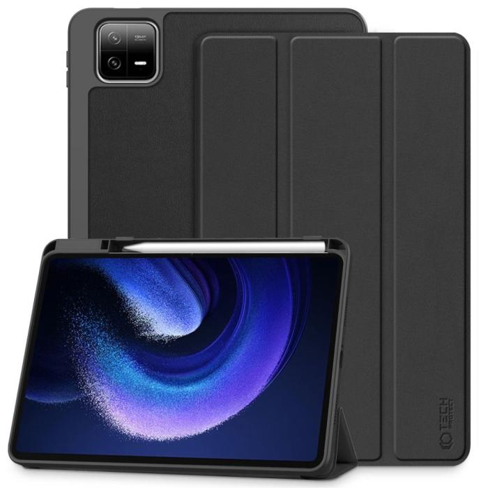 Bild 1, Tech-Protect Xiaomi Pad 6/6 Pro Fodral SC Pennhållare Svart