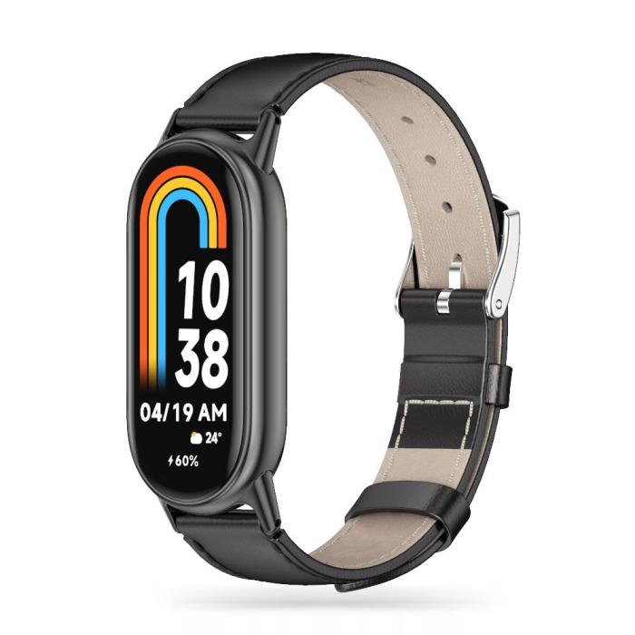 Bild 1, Tech-Protect Xiaomi Smart Band 9/8 Armband LeatherFit