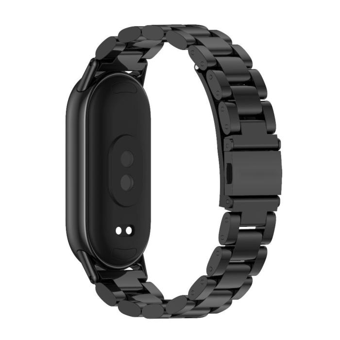 Bild 2, Tech-Protect Xiaomi Smart Band 9/8 Armband Stainless Svart