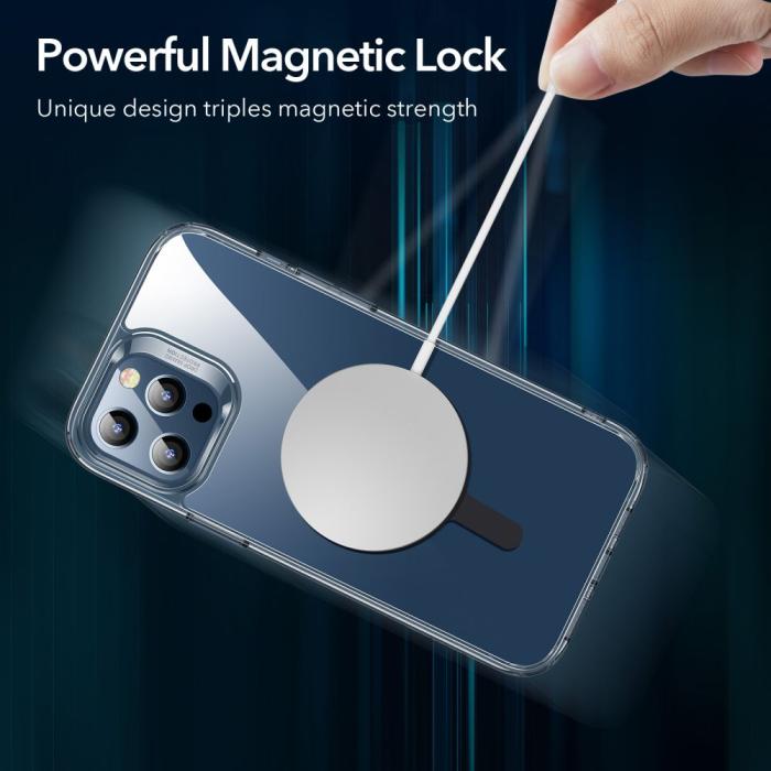 Bild 6, ESR 2-PACK Universal Magnetisk MagSafe Ring Svart