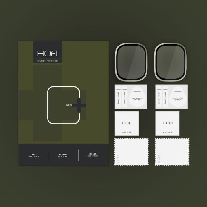 Bild 3, HOFI Apple Watch Ultra 49 mm 2-PACK Skärmskydd Titanium