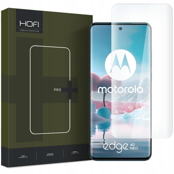 Bild 1, HOFI Motorola Edge 40 Neo UV Skärmskydd Pro+ Härdat Glas