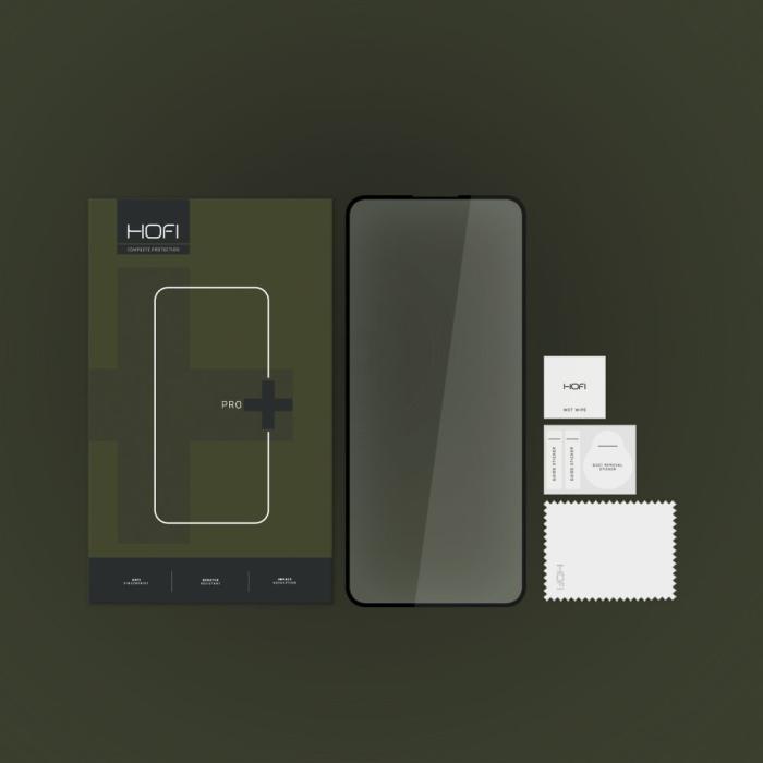 Bild 4, HOFI Motorola Moto G54 5G Skärmskydd Pro+ Härdat Glas Svart
