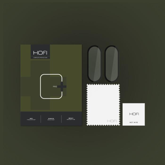 Bild 2, HOFI Xiaomi Smart Band 8 2-PACK Skärmskydd Pro+ Svart