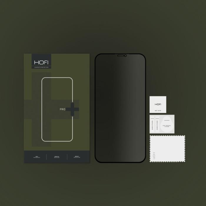 Bild 5, HOFI iPhone 11/XR Skärmskydd Anti Spy Pro+ Härdat Glas Privacy
