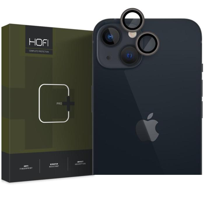 Bild 1, HOFI iPhone 15/15 Plus/14/14 Plus Linsskydd CamRing Pro+ Svart