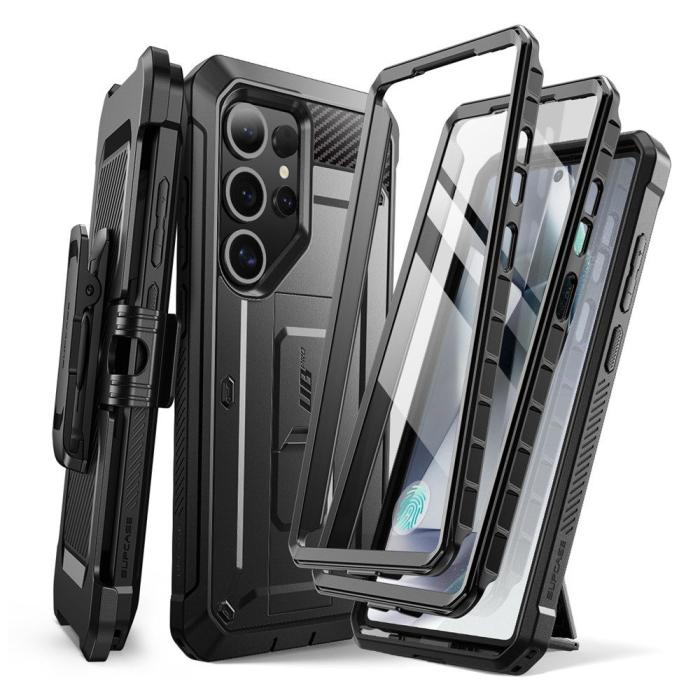 Bild 1, Supcase Galaxy S25 Ultra Skal 2-SET Unicorn Beetle Pro Svart