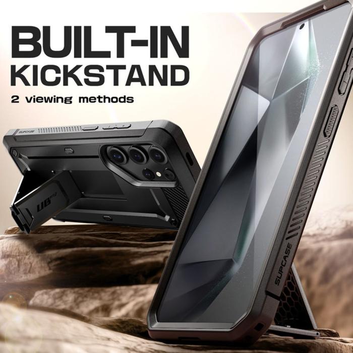 Bild 3, Supcase Galaxy S25 Ultra Skal 2-SET Unicorn Beetle Pro Svart