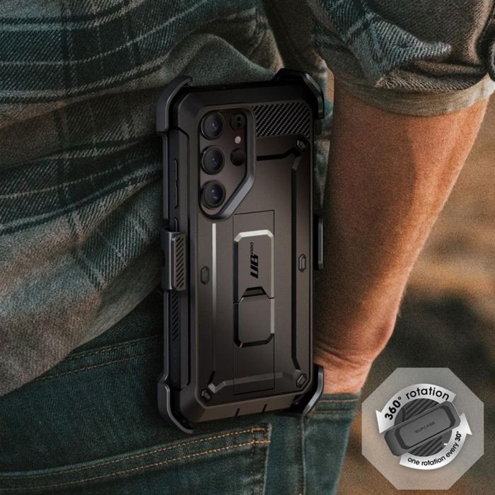 Bild 5, Supcase Galaxy S25 Ultra Skal 2-SET Unicorn Beetle Pro Svart