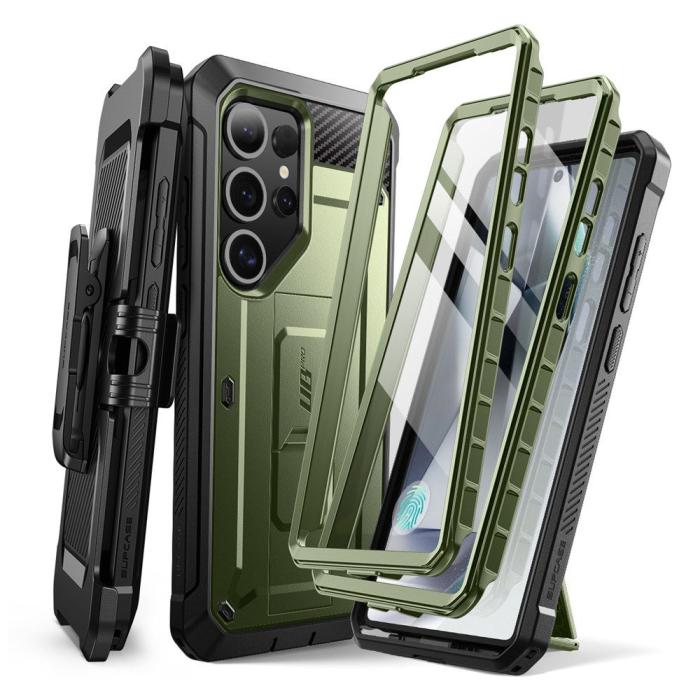 Bild 1, Supcase Galaxy S25 Ultra Skal 2-SET Unicorn Beetle Pro Guldan