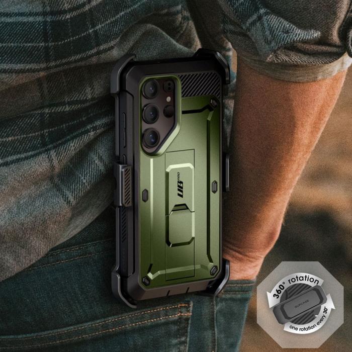 Bild 5, Supcase Galaxy S25 Ultra Skal 2-SET Unicorn Beetle Pro Guldan