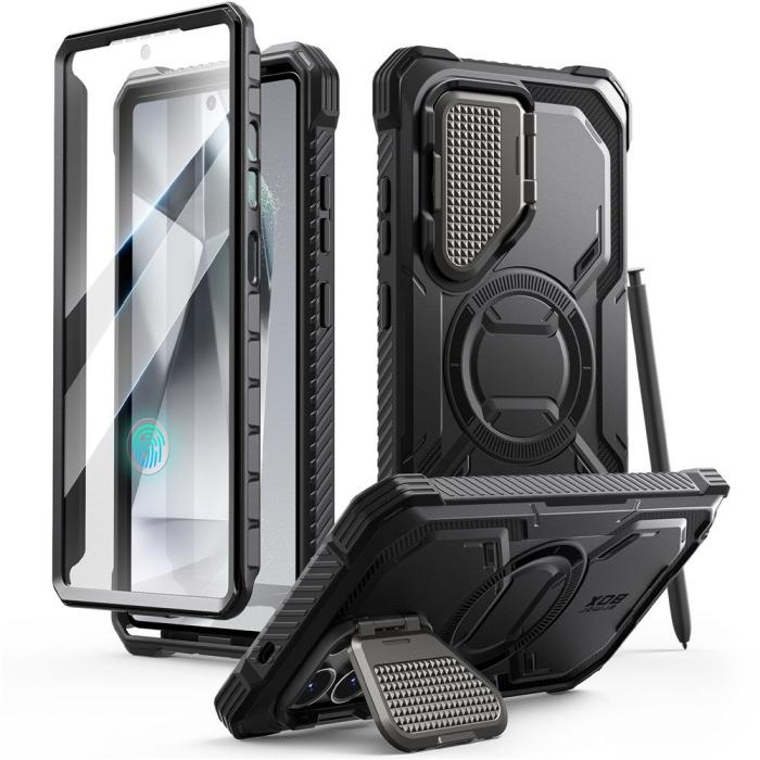 Bild 1, Supcase Galaxy S25 Ultra Skal MagSafe Iblsn ArmorBox Svart