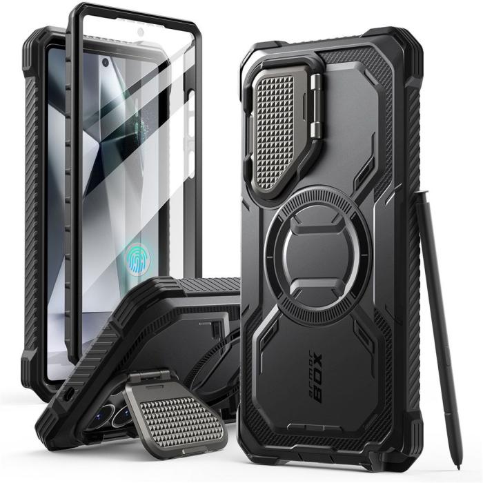 Bild 2, Supcase Galaxy S25 Ultra Skal MagSafe Iblsn ArmorBox Svart