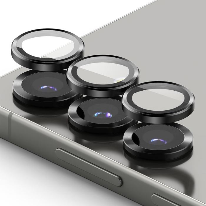 Bild 2, Ringke Samsung Galaxy S25 2-PACK Linsskydd Svart