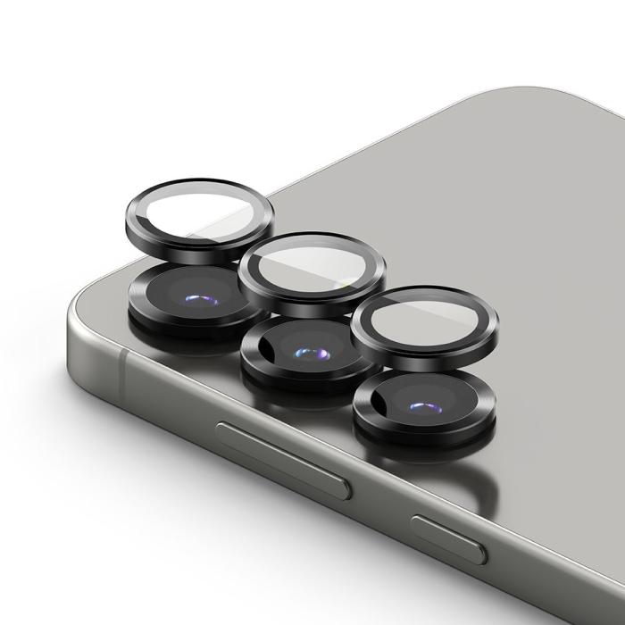 Bild 3, Ringke Samsung Galaxy S25 2-PACK Linsskydd Svart