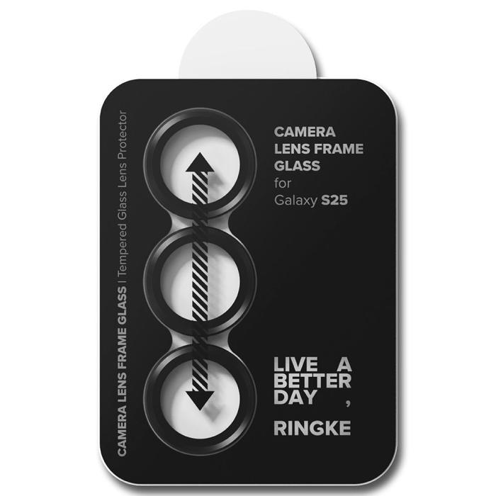 Bild 4, Ringke Samsung Galaxy S25 2-PACK Linsskydd Svart