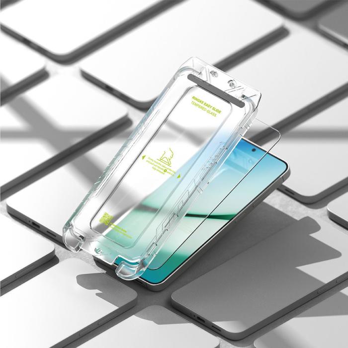 Bild 5, Ringke Galaxy S25 / S24 2-PACK Easy Slide Skärmskydd Härdat Glas