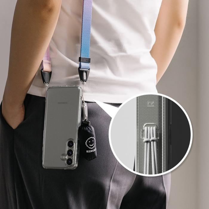 Bild 4, Ringke Samsung Galaxy S25 Skal Fusion Matt Transparent