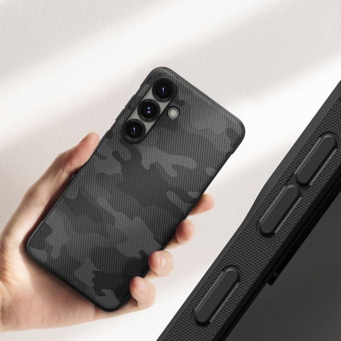 Bild 5, Ringke Samsung Galaxy S25 Skal Onyx Camo Svart