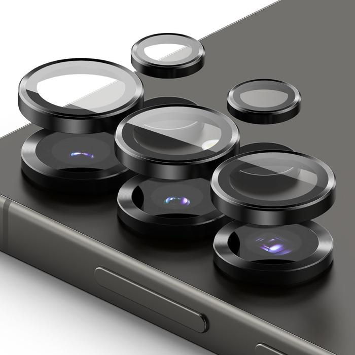 Bild 2, Ringke Samsung Galaxy S25 Ultra 2-PACK Linsskydd Svart