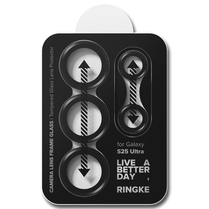Bild 4, Ringke Samsung Galaxy S25 Ultra 2-PACK Linsskydd Svart