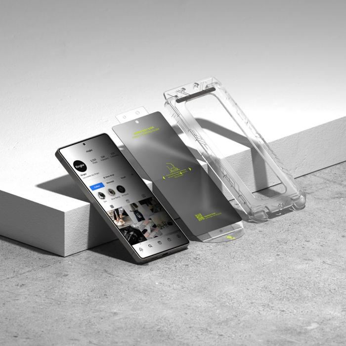 Bild 4, Ringke Galaxy S25 Ultra 2-PACK Easy Slide Skärmskydd Privacy