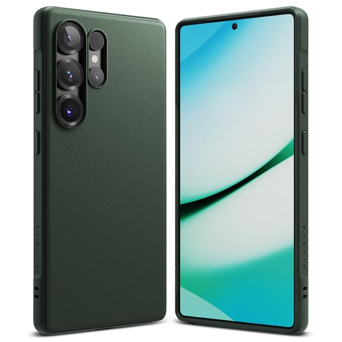 Bild 2, Ringke Samsung Galaxy S25 Ultra Skal Onyx Mörk Grön