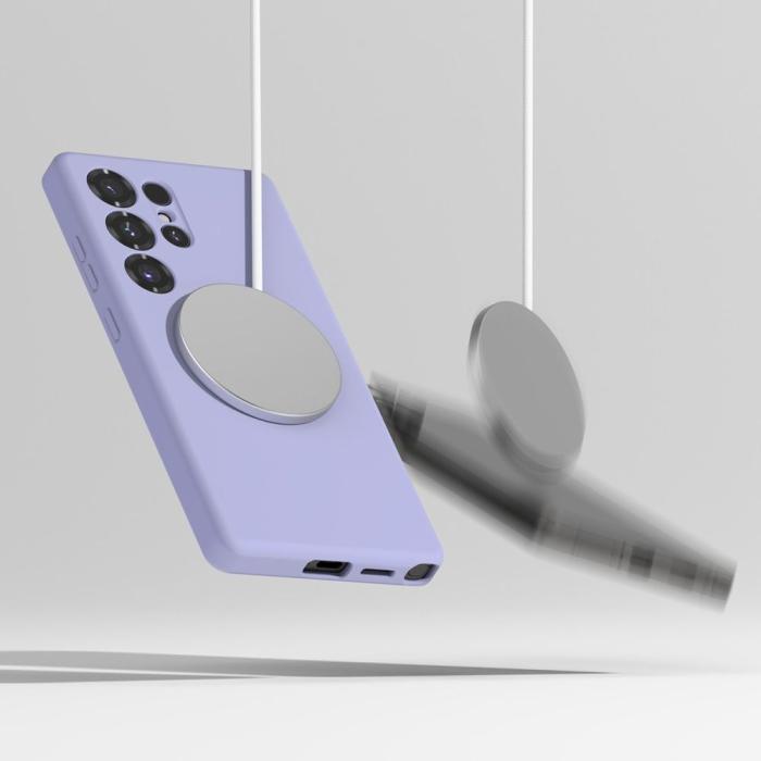 Bild 6, Ringke Galaxy S25 Ultra Skal MagSafe Silicone Lavender