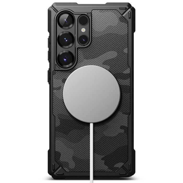 Bild 3, Ringke Galaxy S25 Ultra Skal MagSafe Rugged Gear Camo Svart