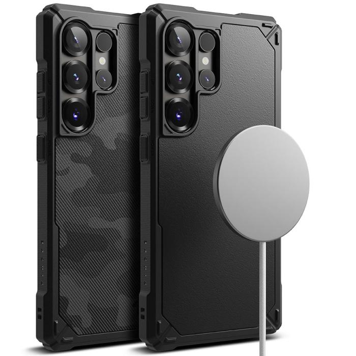Bild 4, Ringke Galaxy S25 Ultra Skal MagSafe Rugged Gear Camo Svart