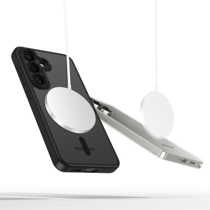 Bild 6, Tech-Protect Galaxy S25 Skal MagSafe MagCam Matt Svart