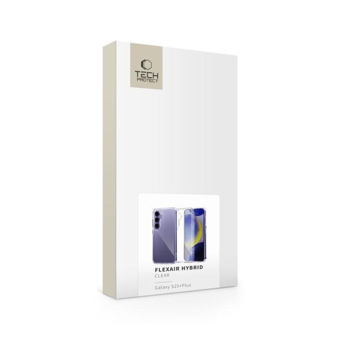 Bild 2, Tech-Protect Galaxy S25 Plus Skal FlexAir Hybrid Transparent